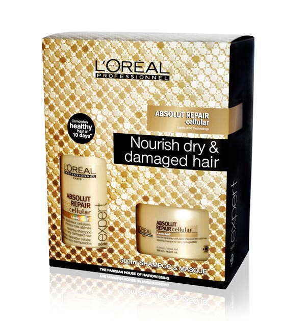 歐萊雅發品包裝設計